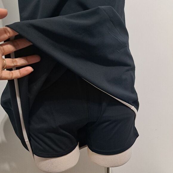 Abercrombie & Fitch Traveler Activewear Mini Dress Large Black - Picture 10 of 15